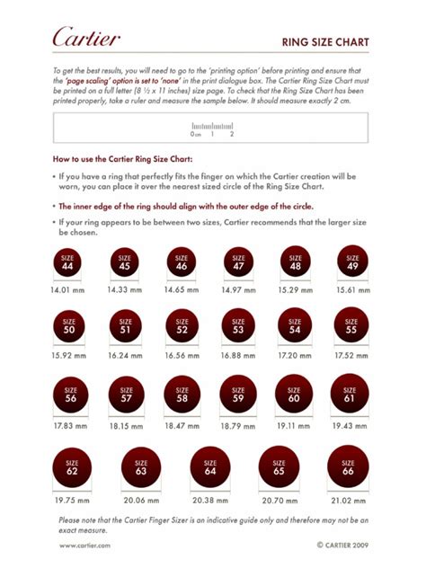 cartier ring size 48|cartier jewelry size chart.